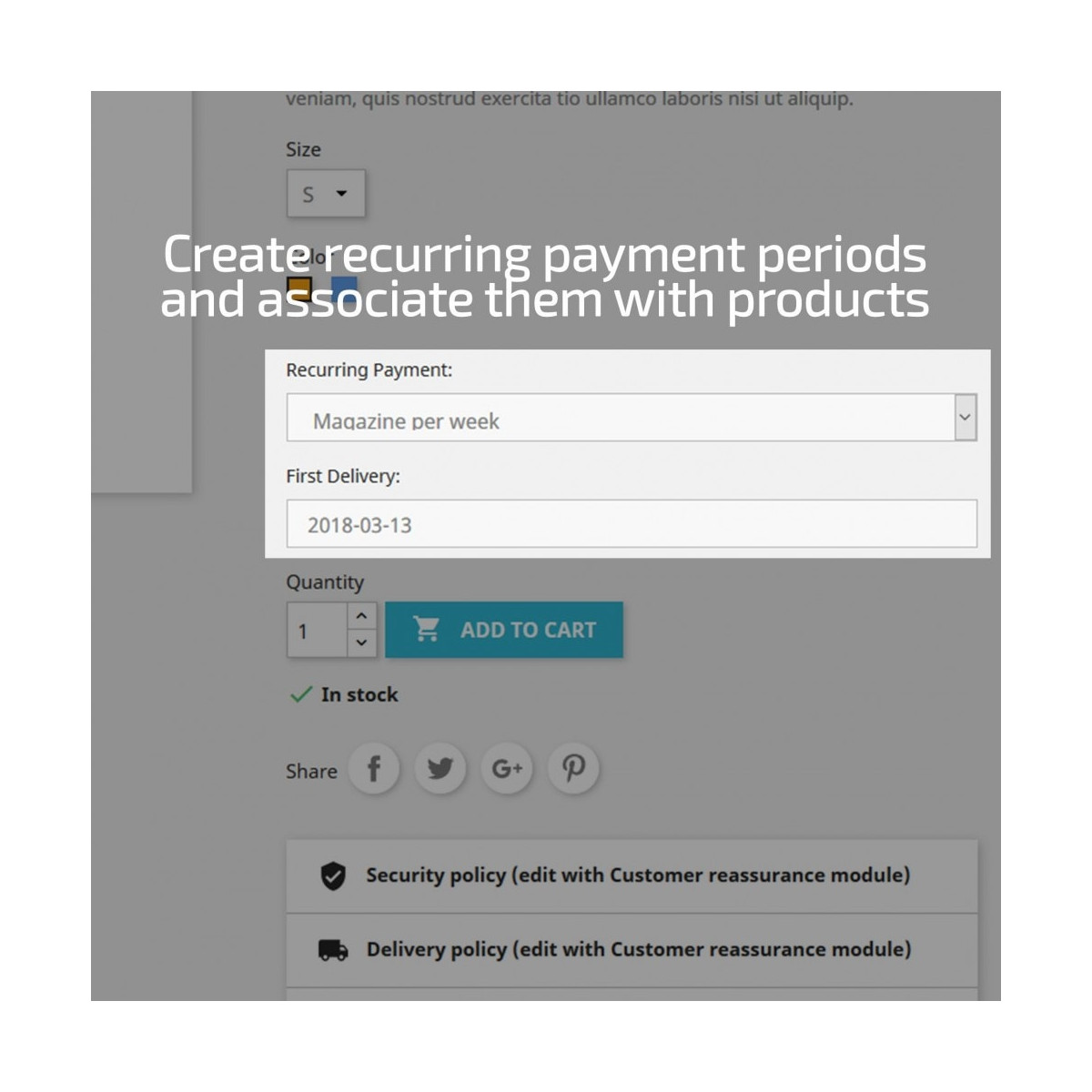 Recurring Payments and Subscriptions