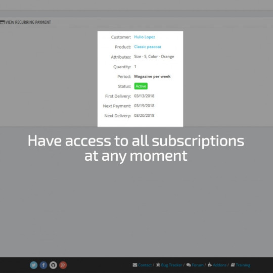 Recurring Payments and Subscriptions