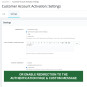 Customer Account Activation / New account moderation