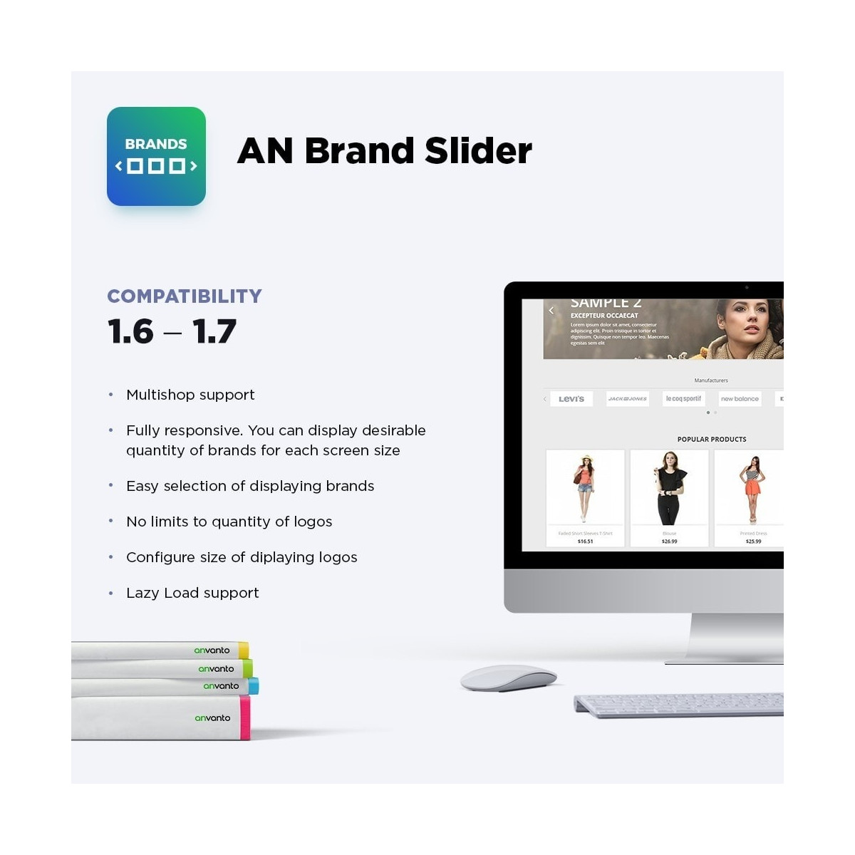 Brand Slider: partners, manufacturers logo carousel