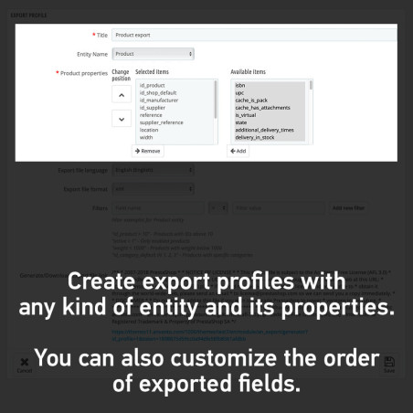 Advanced Export All in One