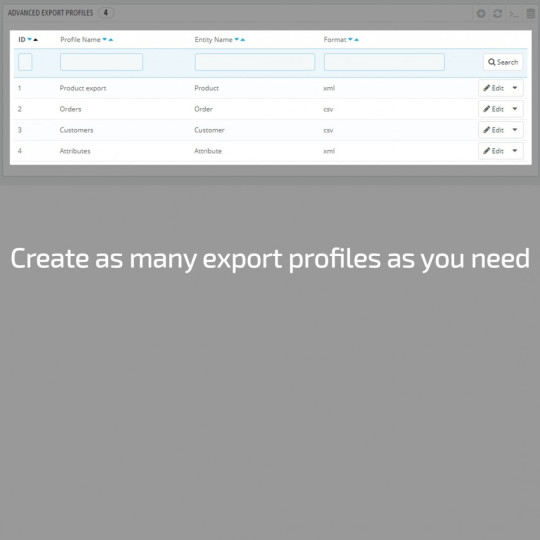 Advanced Export All in One