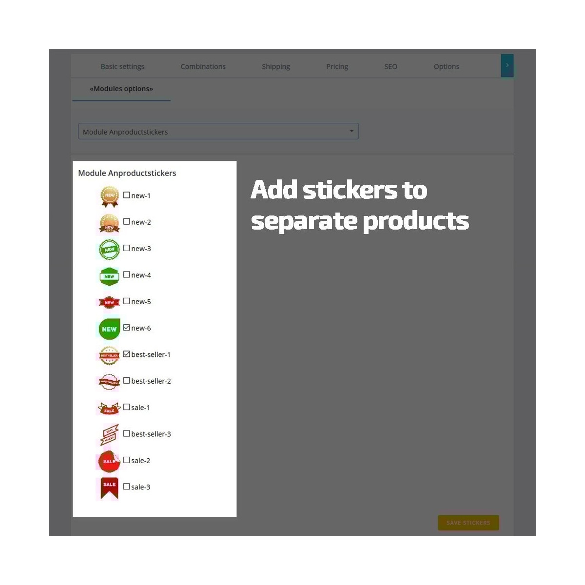 AN Stickers & Labels for Products Pro