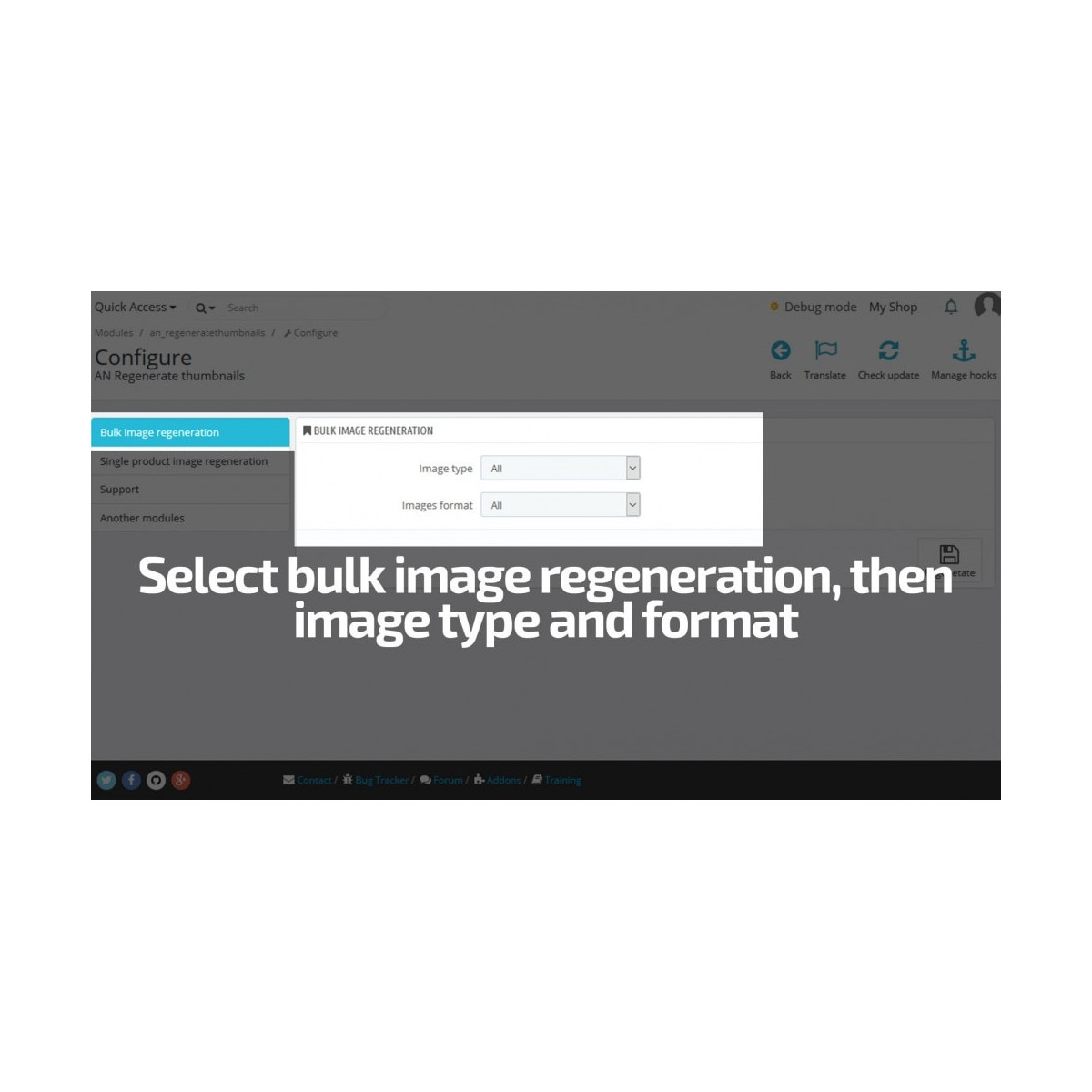 Regenerate Thumbnails / Image size mass update