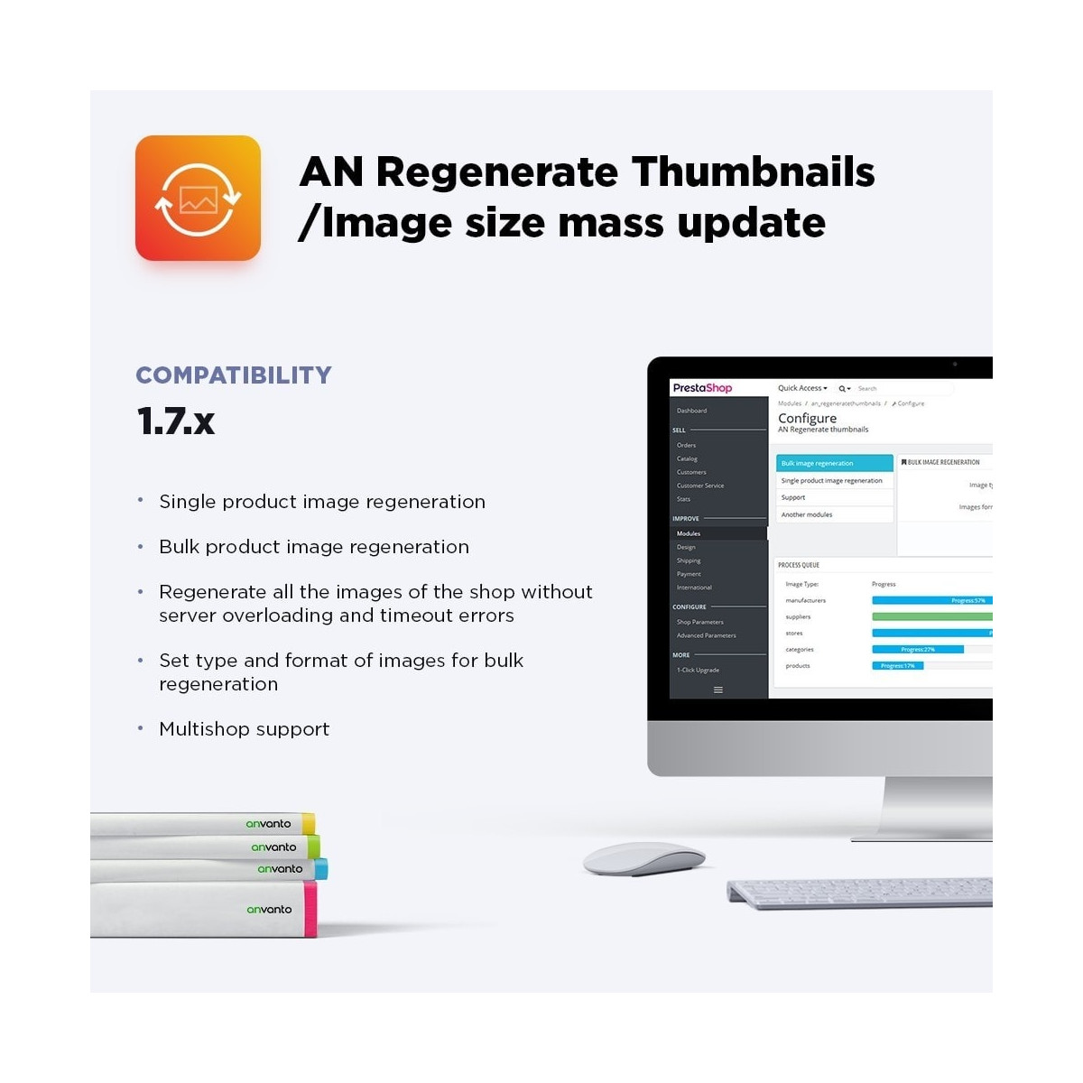 Regenerate Thumbnails / Image size mass update