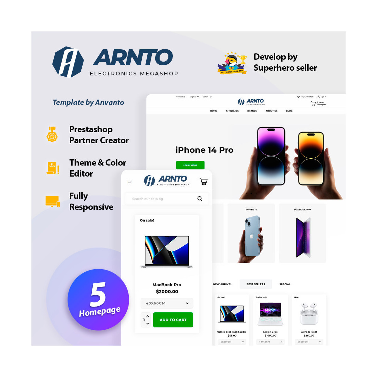 Arnto - High-tech Shop